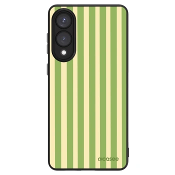 Szilikon tok erre a típusra Samsung Galaxy S25 Edge 5G - Lines Matcha