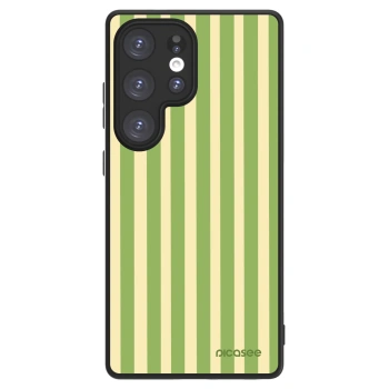 Picasee ULTIMATE CASE Samsung Galaxy S25 Ultra 5G - készülékre - Lines Matcha