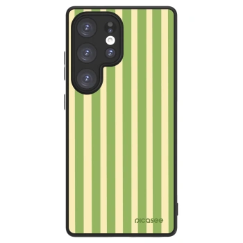 Picasee ULTIMATE CASE PowerShare Samsung Galaxy S25 Ultra 5G - készülékre - Lines Matcha