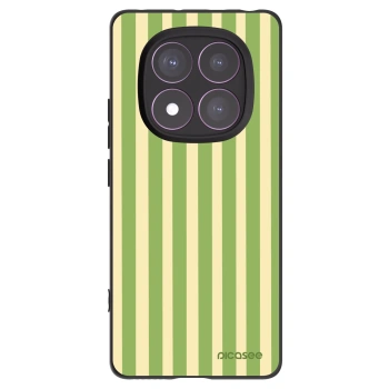 Picasee fekete szilikon tok az alábbi mobiltelefonokra Xiaomi Redmi Note 14 Pro 4G - Lines Matcha