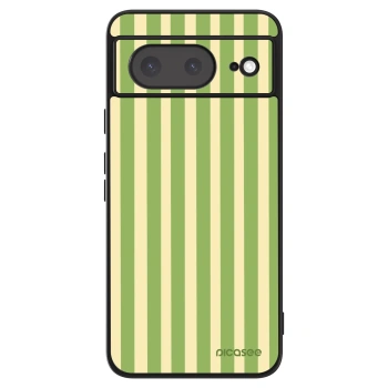 Szilikon tok erre a típusra Google Pixel 8a - Lines Matcha