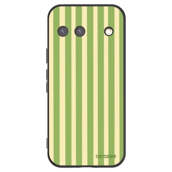 Picasee fekete szilikon tok az alábbi mobiltelefonokra Google Pixel 9 - Lines Matcha