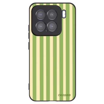 Picasee fekete szilikon tok az alábbi mobiltelefonokra Xiaomi 15 - Lines Matcha