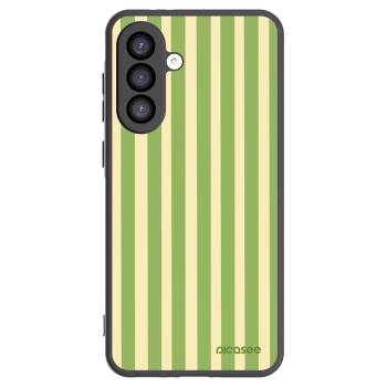 Picasee fekete szilikon tok az alábbi mobiltelefonokra Samsung Galaxy A26 5G A266B - Lines Matcha