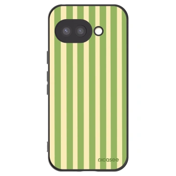 Picasee fekete szilikon tok az alábbi mobiltelefonokra Google Pixel 9a - Lines Matcha