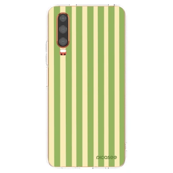Picasee átlátszó szilikon tok az alábbi mobiltelefonokra Huawei P30 - Lines Matcha