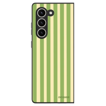 Szilikon tok erre a típusra Samsung Galaxy Z Fold5 5G - Lines Matcha