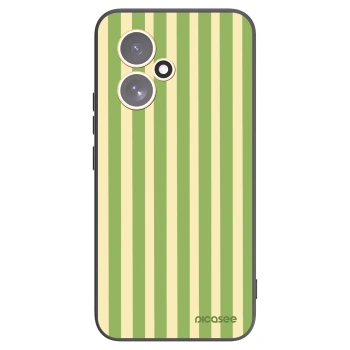 Picasee fekete szilikon tok az alábbi mobiltelefonokra Honor 400 5G - Lines Matcha