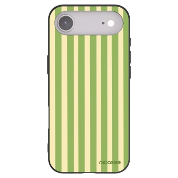 Picasee fekete szilikon tok az alábbi mobiltelefonokra Apple iPhone Air - Lines Matcha