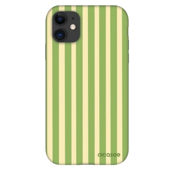 Szilikon tok erre a típusra Apple iPhone 11 - Lines Matcha