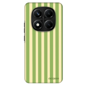 Szilikon tok erre a típusra Xiaomi Redmi Note 14 Pro+ 5G - Lines Matcha