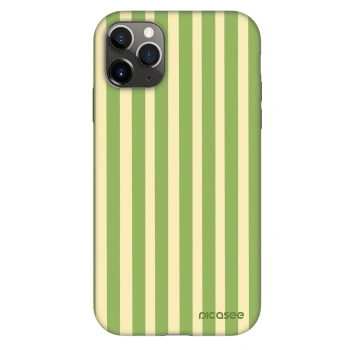 Szilikon tok erre a típusra Apple iPhone 11 Pro - Lines Matcha