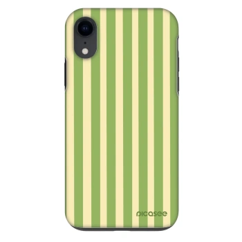 Szilikon tok erre a típusra Apple iPhone XR - Lines Matcha