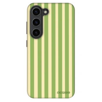 Szilikon tok erre a típusra Samsung Galaxy S23+ 5G - Lines Matcha
