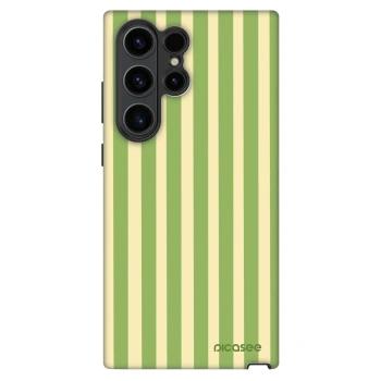 Szilikon tok erre a típusra Samsung Galaxy S23 Ultra 5G - Lines Matcha