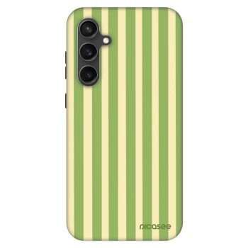 Szilikon tok erre a típusra Samsung Galaxy S23 FE S711B - Lines Matcha