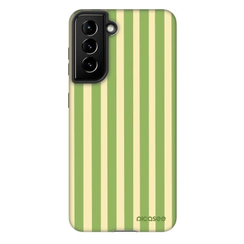 Szilikon tok erre a típusra Samsung Galaxy S21 FE 5G - Lines Matcha
