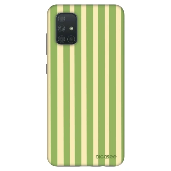 Szilikon tok erre a típusra Samsung Galaxy A71 A715F - Lines Matcha