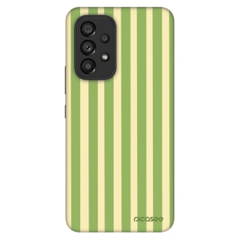 Szilikon tok erre a típusra Samsung Galaxy A53 5G A536 - Lines Matcha