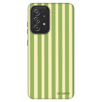 Szilikon tok erre a típusra Samsung Galaxy A52s 5G A528B - Lines Matcha