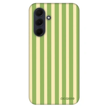Szilikon tok erre a típusra Samsung Galaxy A35 5G A356B - Lines Matcha