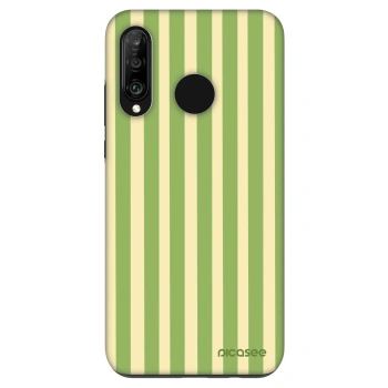 Szilikon tok erre a típusra Huawei P30 Lite - Lines Matcha
