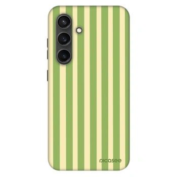 Szilikon tok erre a típusra Samsung Galaxy S24+ S926B 5G - Lines Matcha