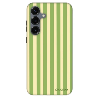 Szilikon tok erre a típusra Samsung Galaxy S25+ 5G - Lines Matcha