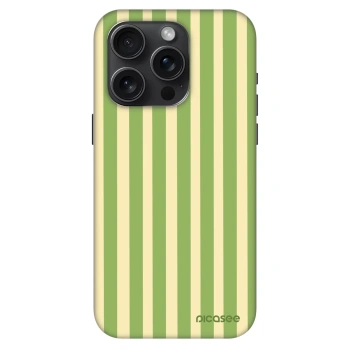 Szilikon tok erre a típusra Apple iPhone 15 Pro - Lines Matcha