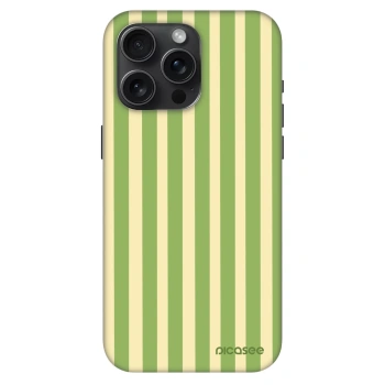 Szilikon tok erre a típusra Apple iPhone 15 Pro Max - Lines Matcha