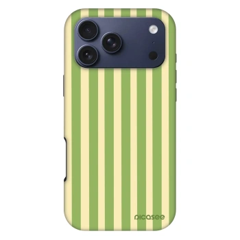 Szilikon tok erre a típusra Apple iPhone 17 Pro Max - Lines Matcha