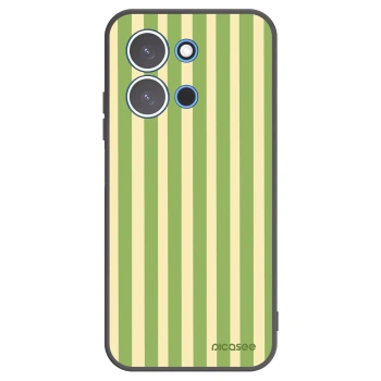 Picasee fekete szilikon tok az alábbi mobiltelefonokra Xiaomi Redmi 15C 4G - Lines Matcha