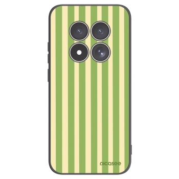 Picasee fekete szilikon tok az alábbi mobiltelefonokra Xiaomi Redmi Note 15 Pro 4G - Lines Matcha