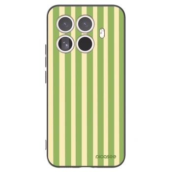Picasee fekete szilikon tok az alábbi mobiltelefonokra Xiaomi 15T Pro - Lines Matcha