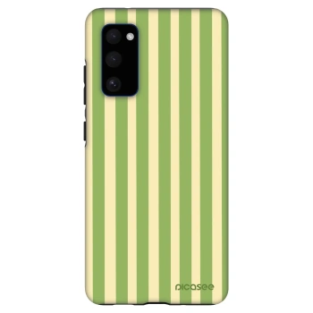 Szilikon tok erre a típusra Samsung Galaxy S20 FE - Lines Matcha