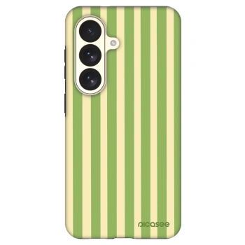 Szilikon tok erre a típusra Samsung Galaxy S26 - Lines Matcha