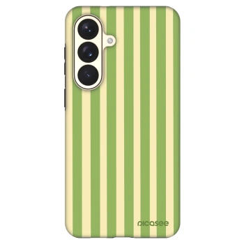 Szilikon tok erre a típusra Samsung Galaxy S26+ - Lines Matcha