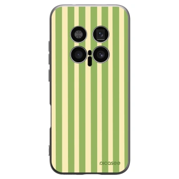 Picasee fekete szilikon tok az alábbi mobiltelefonokra Honor Magic8 Pro 5G - Lines Matcha
