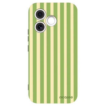 Picasee fekete szilikon tok az alábbi mobiltelefonokra Honor 600 Lite - Lines Matcha