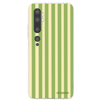 Picasee átlátszó szilikon tok az alábbi mobiltelefonokra Xiaomi Mi Note 10 (Pro) - Lines Matcha