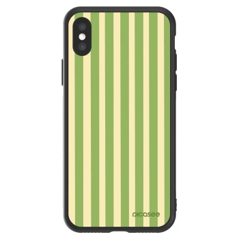 Picasee ULTIMATE CASE Apple iPhone X/XS - készülékre - Lines Matcha