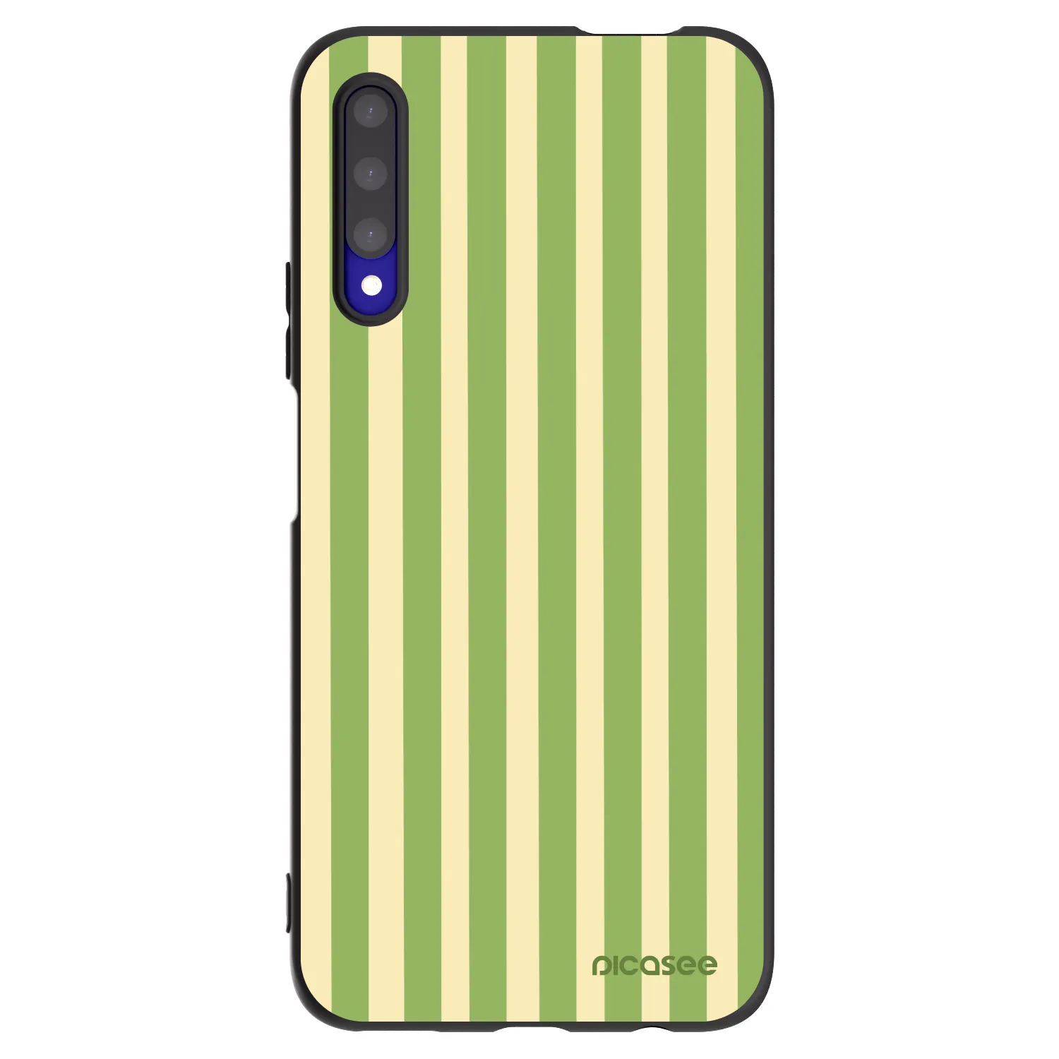 Picasee fekete szilikon tok az alábbi mobiltelefonokra Honor 9X Pro - Lines Matcha