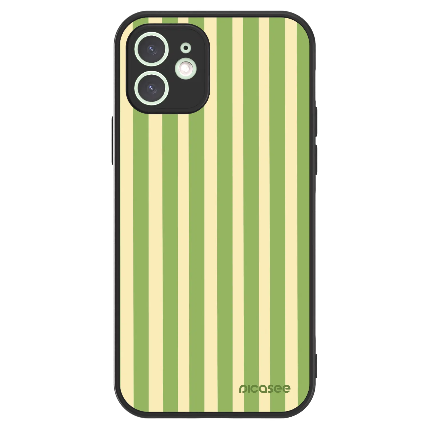 Picasee ULTIMATE CASE Apple iPhone 12 - készülékre - Lines Matcha