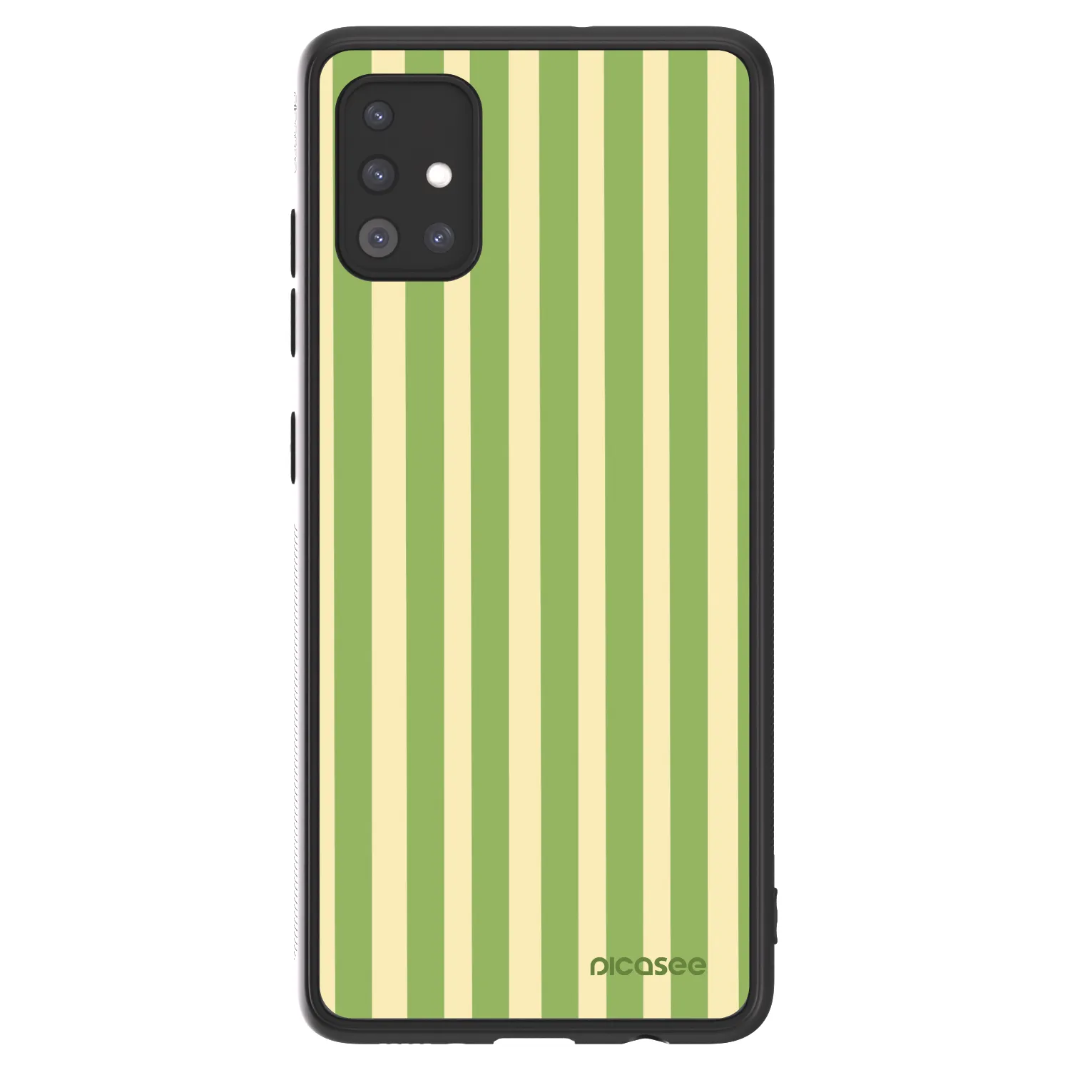 Picasee ULTIMATE CASE Samsung Galaxy A51 A515F - készülékre - Lines Matcha
