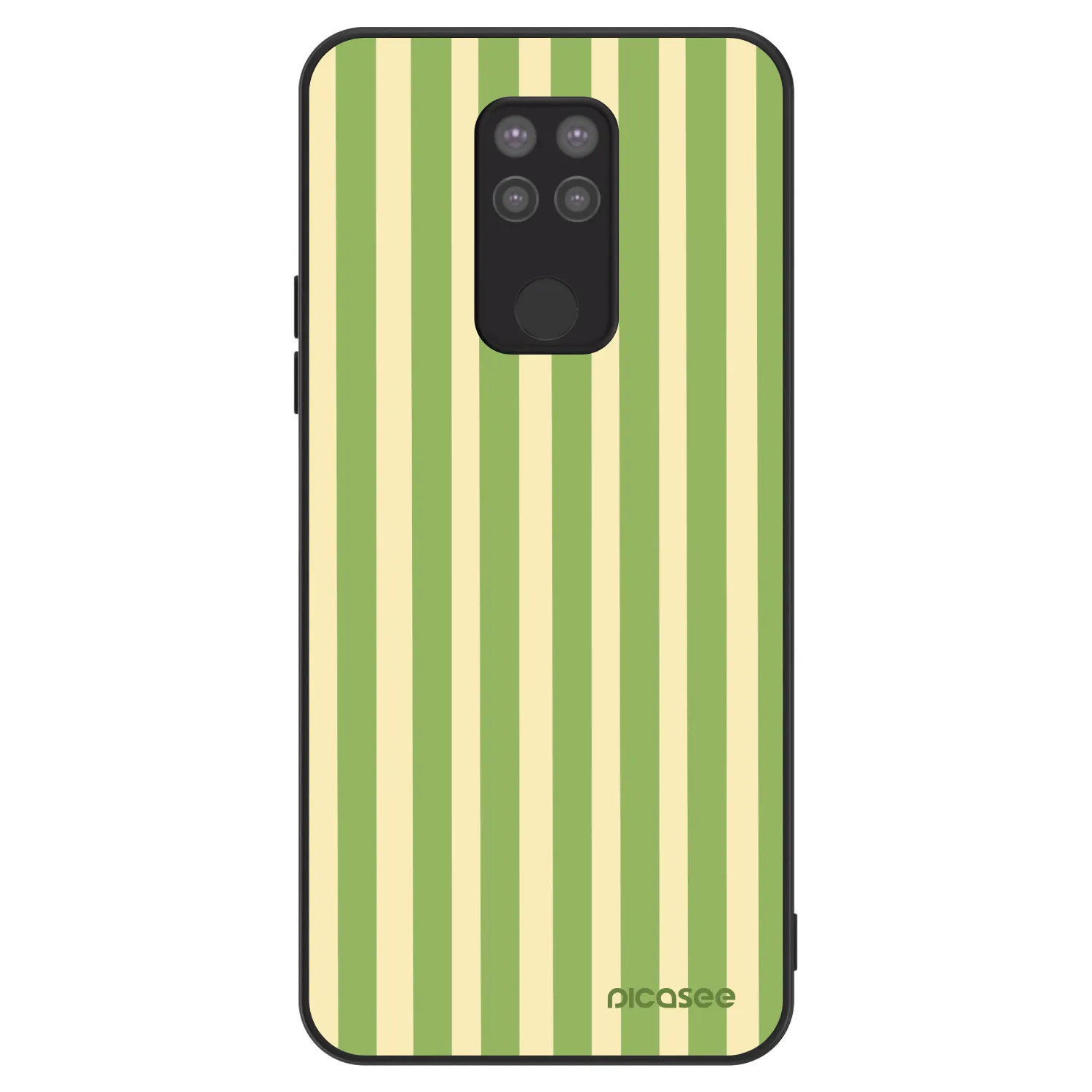 Picasee ULTIMATE CASE Xiaomi Redmi Note 9 - készülékre - Lines Matcha