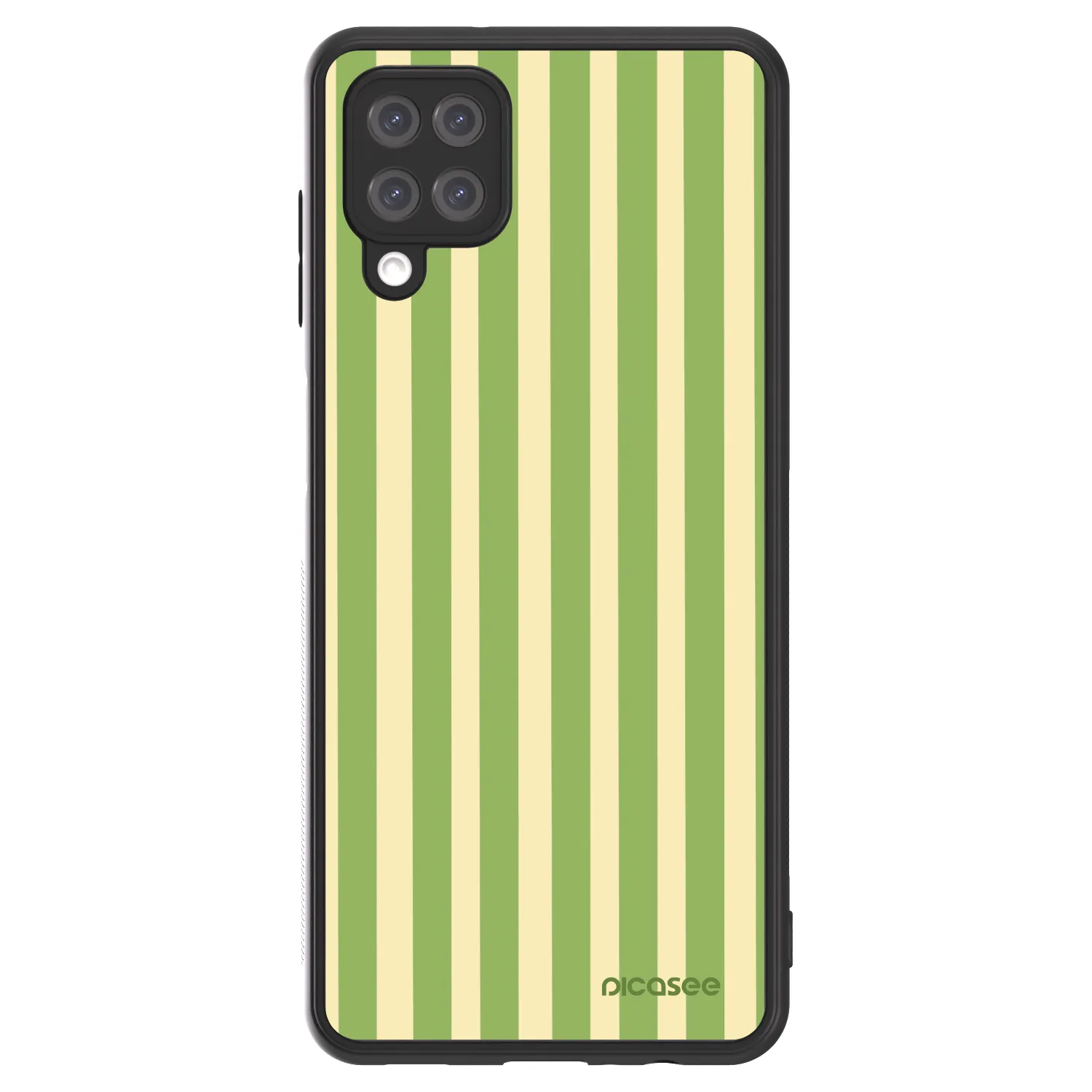 Picasee ULTIMATE CASE Samsung Galaxy A12 A125F - készülékre - Lines Matcha