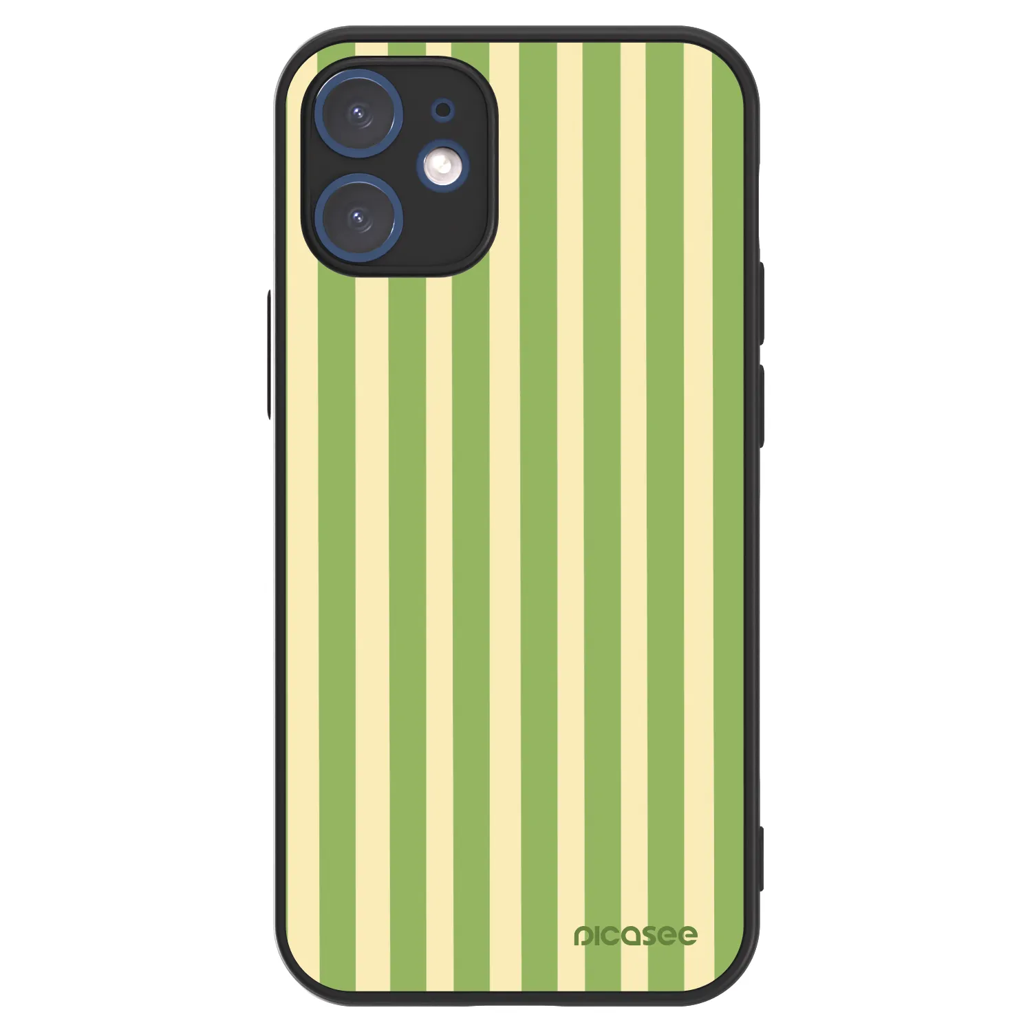 Picasee ULTIMATE CASE Apple iPhone 12 mini - készülékre - Lines Matcha