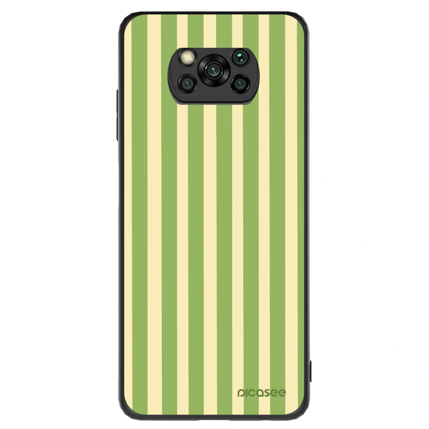 Picasee ULTIMATE CASE Xiaomi Poco X3 - készülékre - Lines Matcha