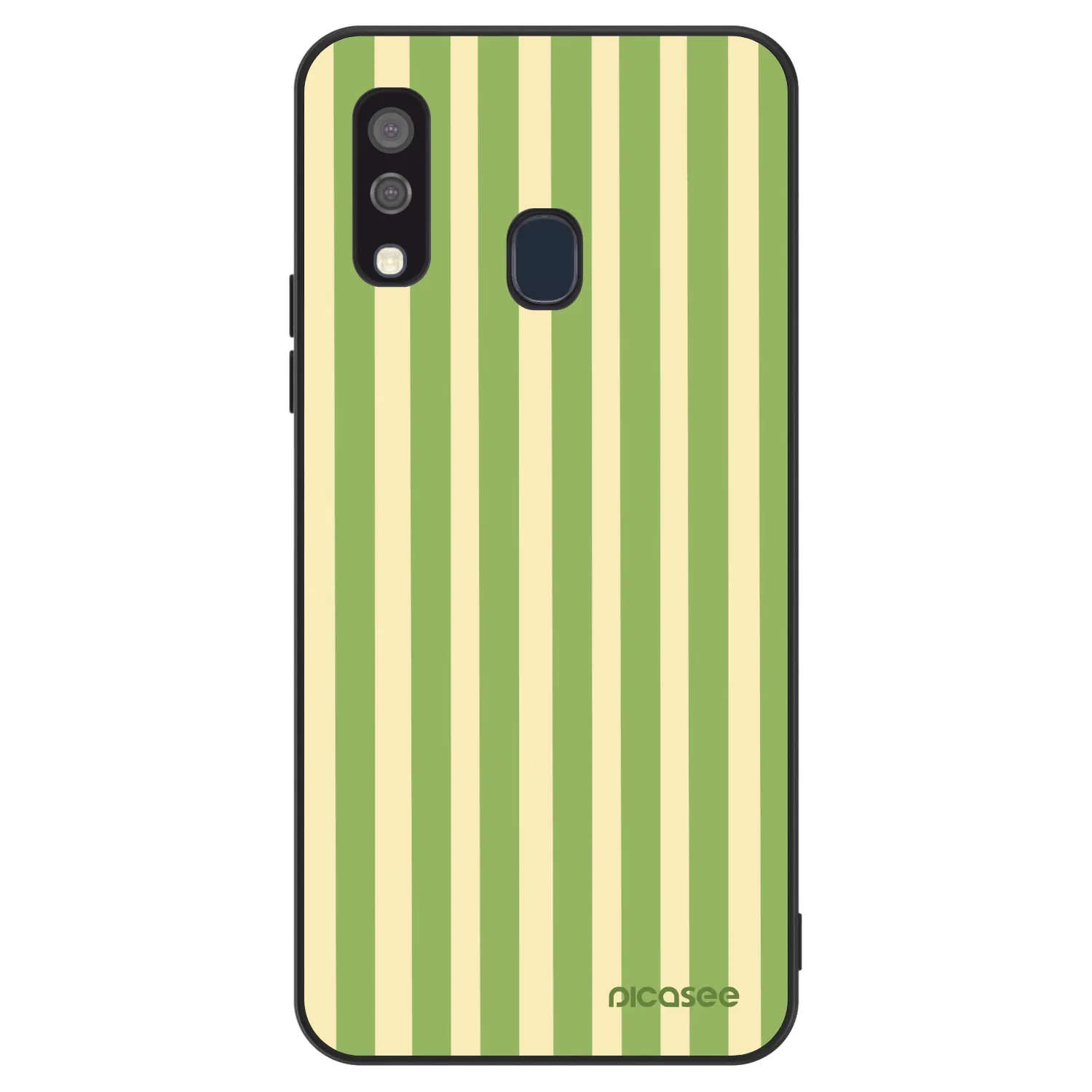 Picasee ULTIMATE CASE Samsung Galaxy A40 A405F - készülékre - Lines Matcha