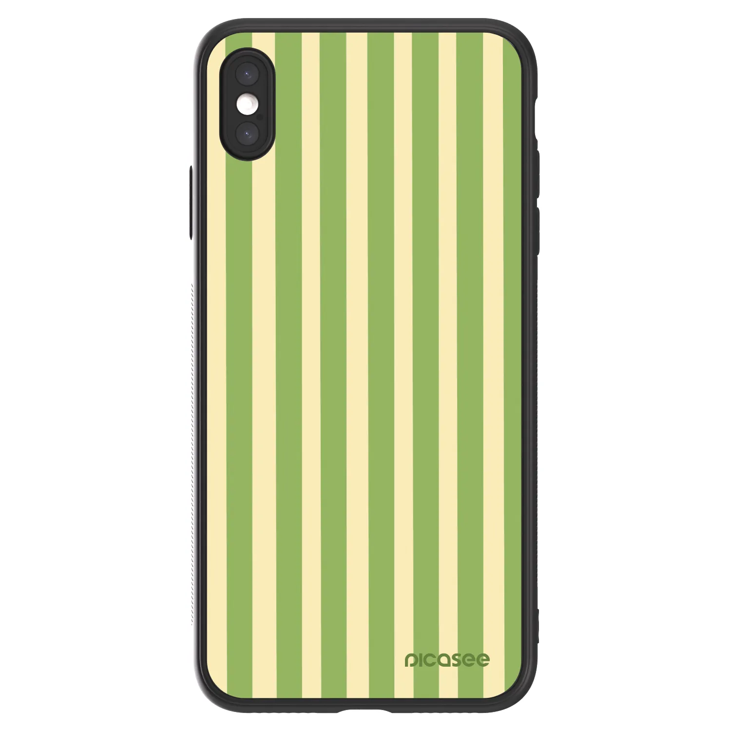 Picasee ULTIMATE CASE Apple iPhone XS Max - készülékre - Lines Matcha